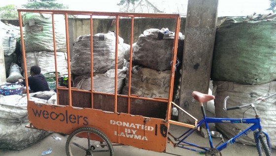 recycler low-cost cargo bike