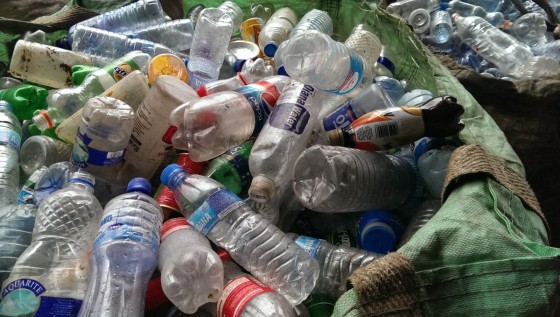 kpakpakpa.com wecycler's collected plastic waste