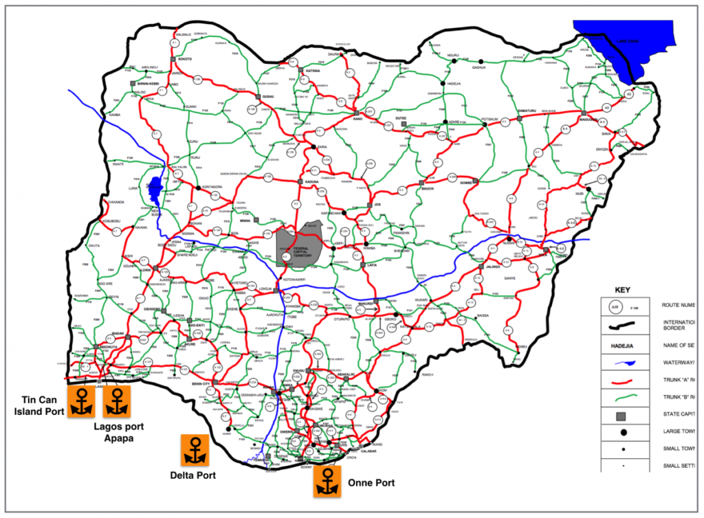 Nigerias Ports And Roads. 1024x754 